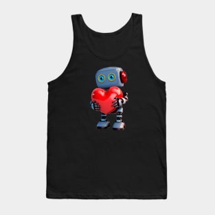 Robot AI Love Tank Top